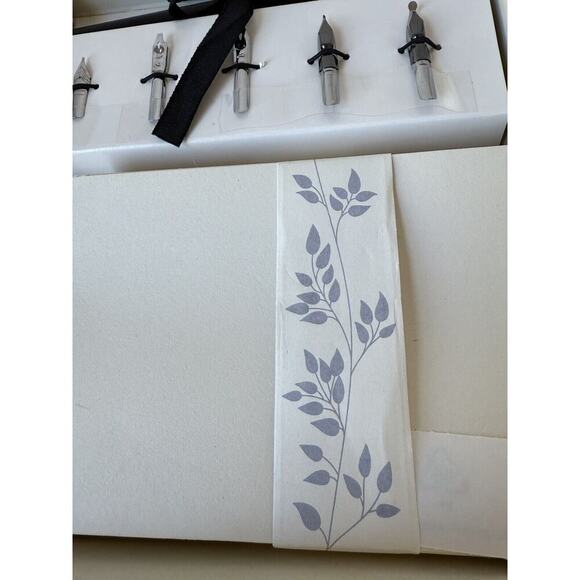 NEW CRELANDO 30pc CALLIGRAPHY SET Nibs + Notecards + Ink + Stamp + Wax B… - Picture 12 of 12